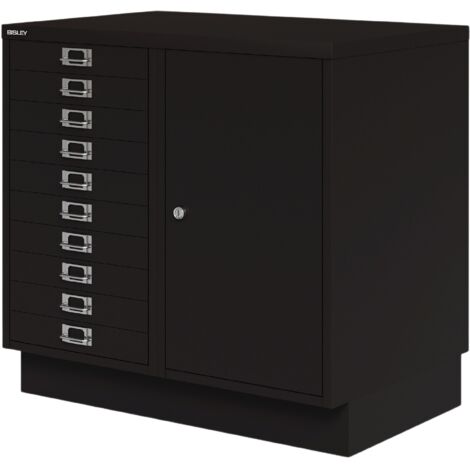 BISLEY MultiDrawer Kombischrank Schwarz