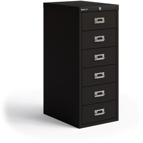 BISLEY MultiDrawer mit Schloss Schwarz