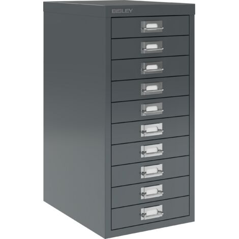 BISLEY MultiDrawer Schubladenschrank     Anthrazitgrau
