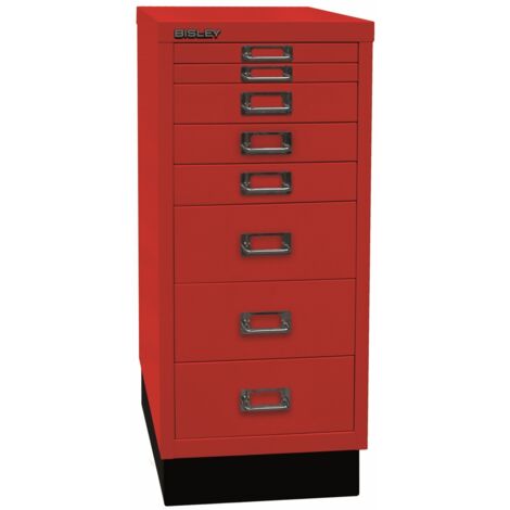 BISLEY MultiDrawer Schubladenschrank     Kardinalrot