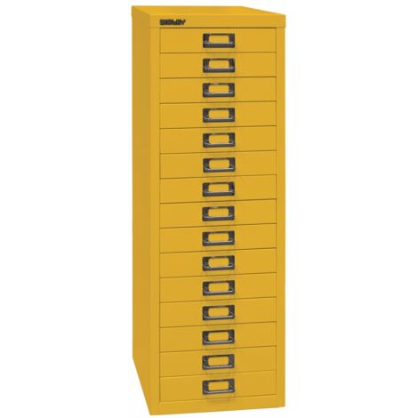 BISLEY MultiDrawer Schubladenschrank     Zinkgelb