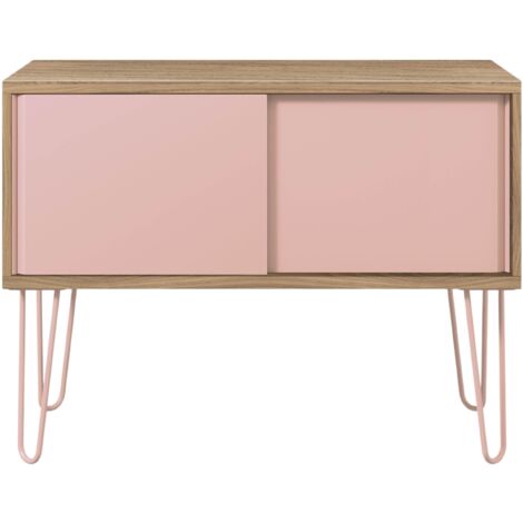 BISLEY MultiRange Sideboard     Nussbaum/Pastellpink