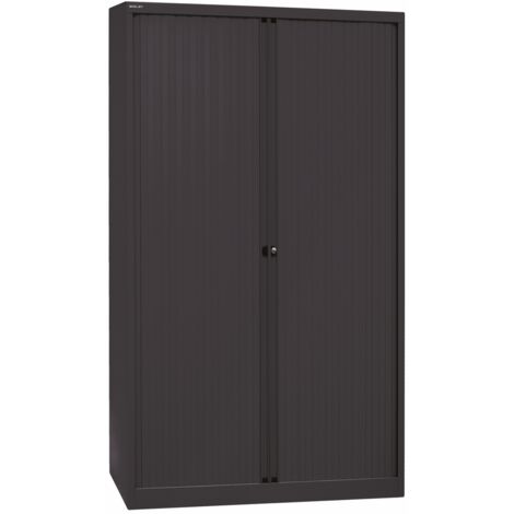 BISLEY Rollladenschrank EuroTambour Schwarz