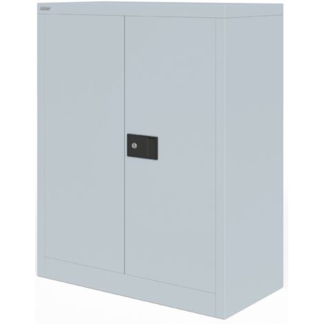 BISLEY Universal Flügeltürenschrank Lichtgrau