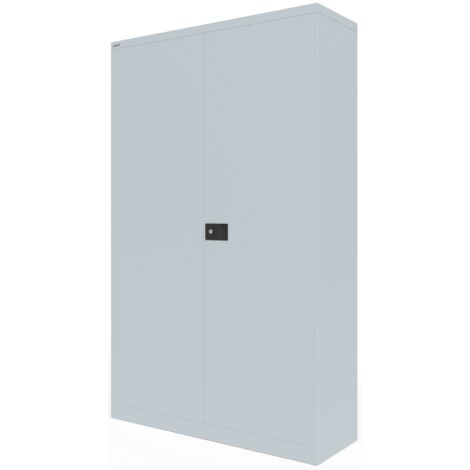 BISLEY Universal Flügeltürenschrank Lichtgrau