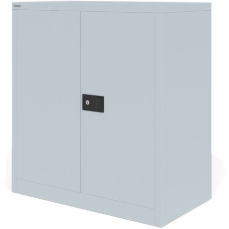 BISLEY Universal Flügeltürenschrank Lichtgrau