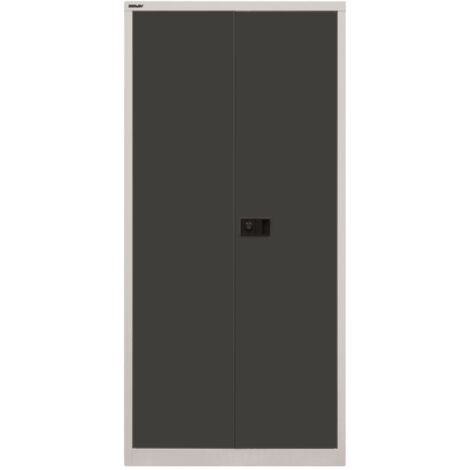 BISLEY Universal Flügeltürenschrank Lichtgrau/Anthrazitgrau