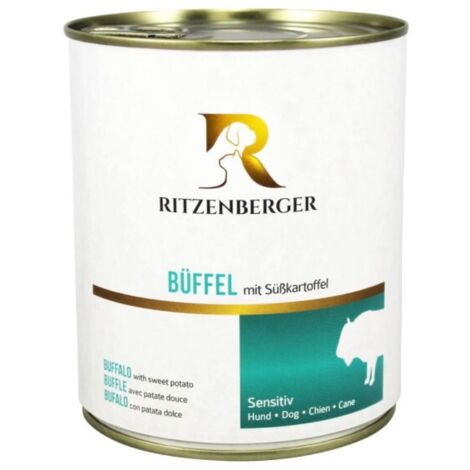 Bison aux patates douces 800 g Édition vétérinaire Nourriture humide pour chiens allergiques Édition vétérinaire Ritzenberger