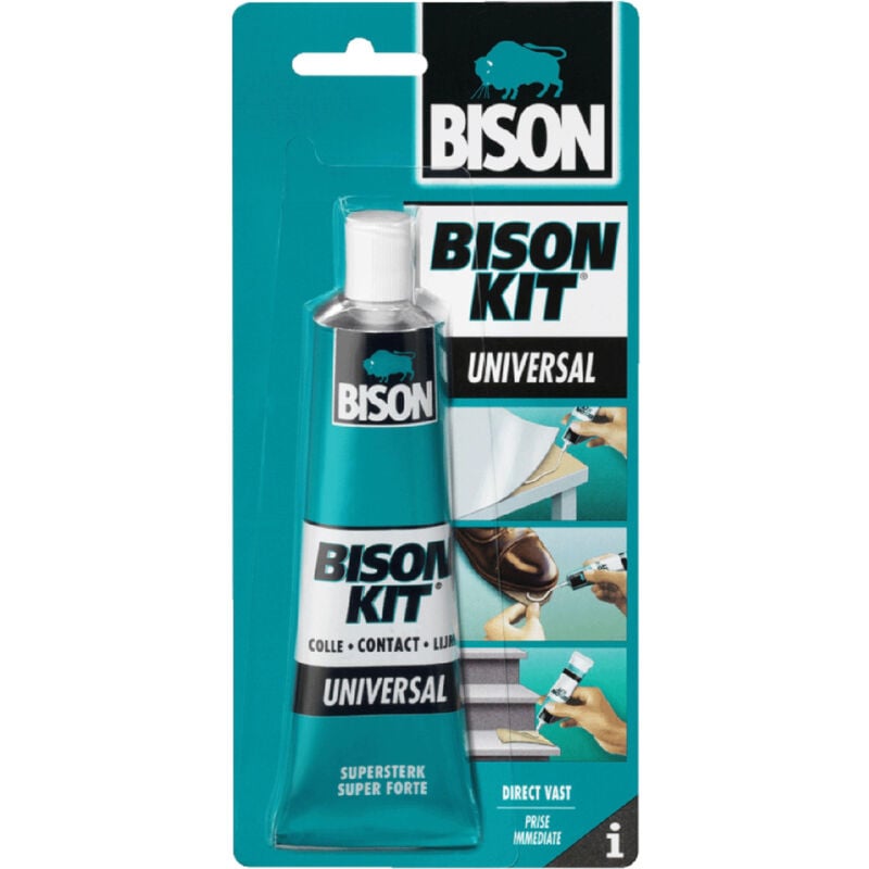 Bison - kit 1301108 colle de contact super forte (tube 100 ml) - 1301108