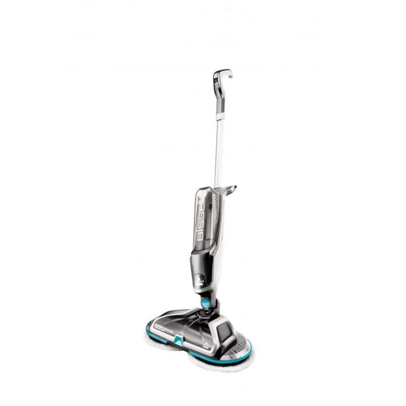 Bissell 2240N Spinwave Cordless Lavapavimenti con Mop Rotanti Turchese Bianco