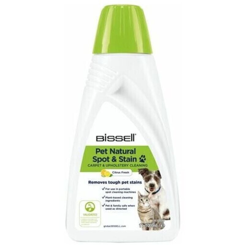 Image of Bissell - Natural Spot & Stain 1L pet cleaning product - Detergente per Tappeti