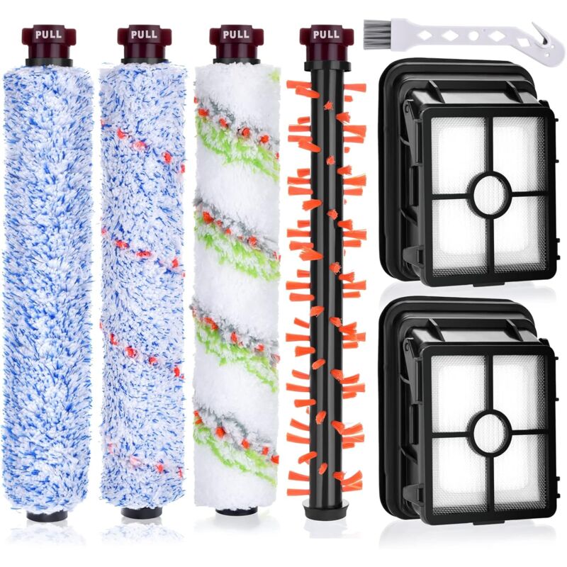 Sunxury - Bissell Crosswave 4 Brosse Principale + 2 Filtres 1866 1785 2052 1713 2225 Aspirateur Bissell Crosswave c