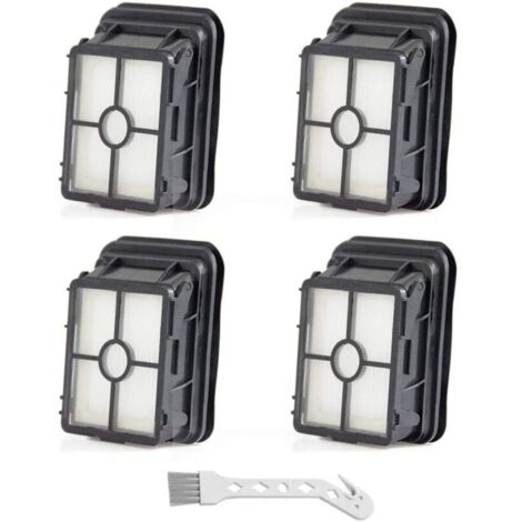 Bissell Crosswave 4 pièces 1866 1866F Filtres de Rechange Lavable pour les Aspirateurs Bissell CrossWave 3-en-1 Multi-Surface 17132 et Pet Pro 2225N
