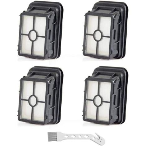 Bissell Crosswave 4 pièces 1866 1866F Filtres de Rechange Lavable pour les Aspirateurs Bissell CrossWave 3-en-1 Multi-Surface 17132 et Pet Pro 2225N