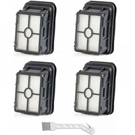 Bissell Crosswave 4 pièces 1866 1866F Filtres de Rechange Lavable pour les Aspirateurs Bissell CrossWave 3-en-1 Multi-Surface 17132 et Pet Pro 2225N
