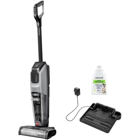 Bissell CrossWave OmniForce, Aspirapolvere Senza Fili, Aspira e Lava Insieme o Modalità Solo Aspirazione, Scopa Elettrica a Batteria, Lavapavimenti Potente, 240m² Pulizia per Più Superfici, 3912N