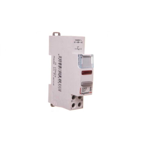 Bistabiler modularer Schalter mit LED-Lampe 1R 20A 110/400V AC LP452 412915