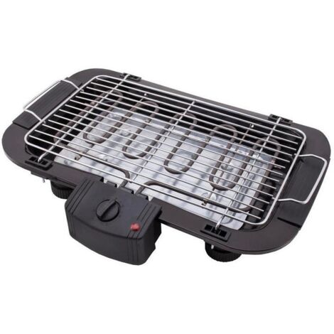 BISTECCHIERA BARBECUE BBQ ELETTRICO GR800 - GRIGLIE IN ACCIAIO 1800 WATT