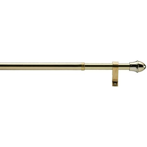 Bistro Epid Brass Décoration Bistro Porte-visiteur 120/215cm Extensible