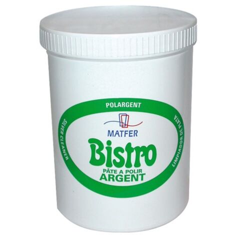 BISTRO - Pâte à polir pour l'argent - 1 L