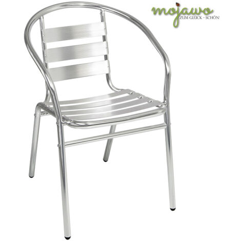 Bistro Stapelstuhl Aluminium-MMC4602