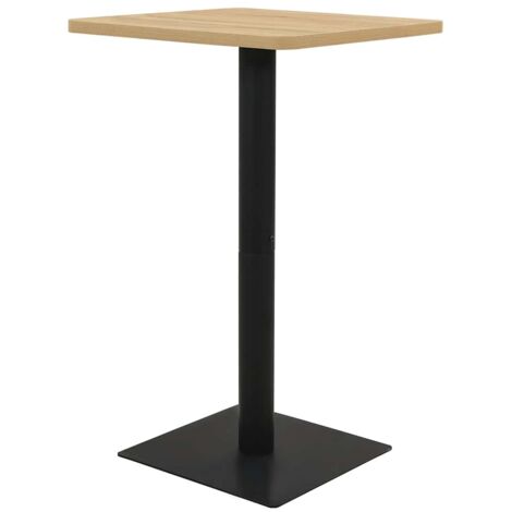Bistro Table Oak Colour 78.5x78.5x107 cm vidaXL