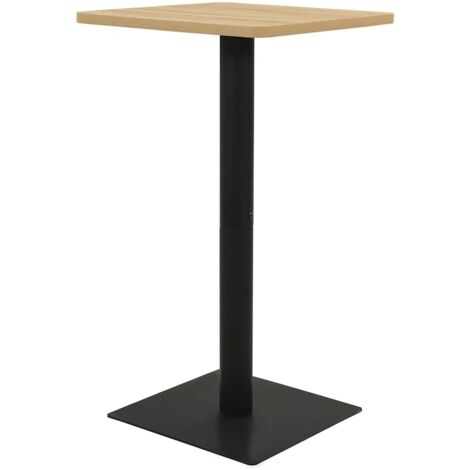 Bistrotisch Eichefarben 60x60x107 cm vidaXL