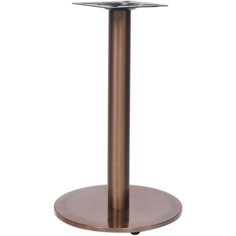 Bistrotisch-Gestell Golden Ø45x72 cm Edelstahl vidaXL