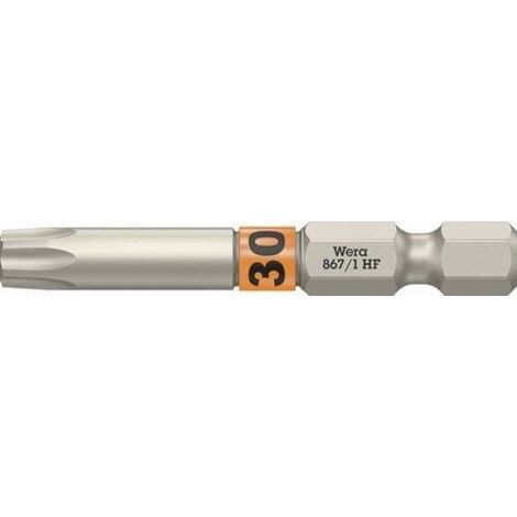 Bit 867 TORX® HF 1/4 ″ TX 30 Länge 50 mm mit Farbleitsystem