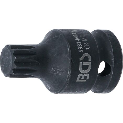 Bit à douille BGS acier chromo molybdène 40 mm