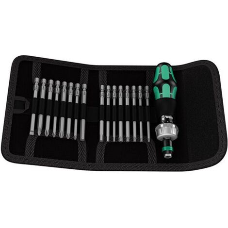 Bit Assortimento Kraftform Kompakt 60, Con Funzione Di Cricchetto 17 Parti