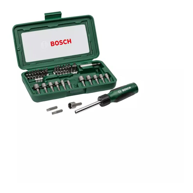 Set 46 inserti per avvitatore Bosch in acciaio inossidabile