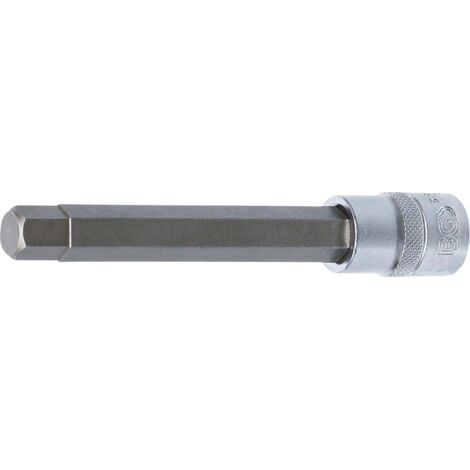 Bit-Einsatz Länge 140 mm Antrieb Innenvierkant 12,5 mm (1/2") Innensechskant 13 mm