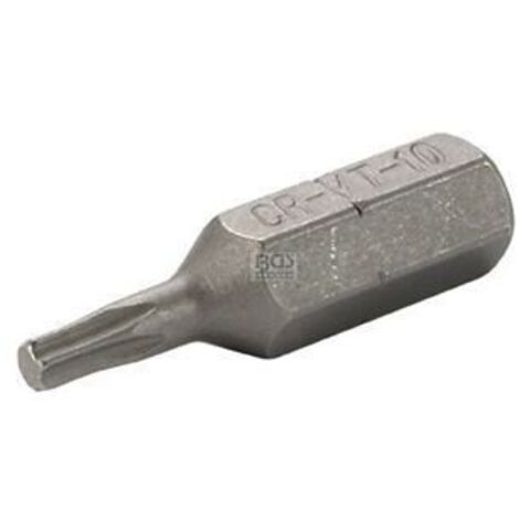 Bit  Länge 25 mm  Antrieb Außensechskant 6,3 mm (1/4")  T-Profil (für Torx) T7