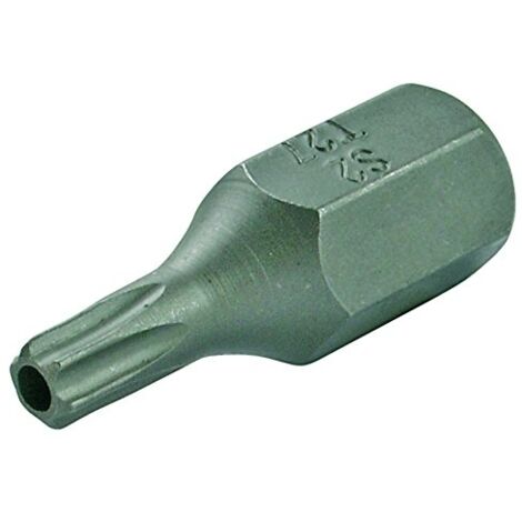 Bit  Länge 30 mm  Antrieb Außensechskant 10 mm (3/8")  T-Profil (für Torx) mit Bohrung T27