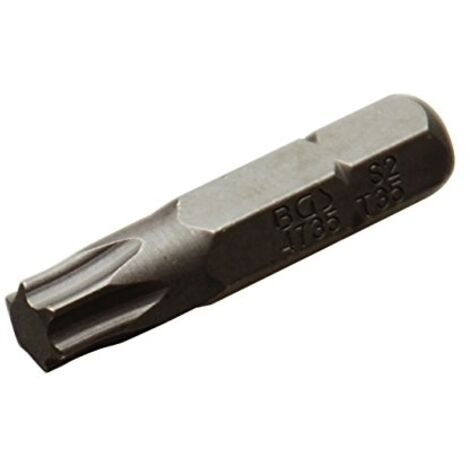 Bit  Länge 30 mm  Antrieb Außensechskant 6,3 mm (1/4")  T-Profil (für Torx) T35