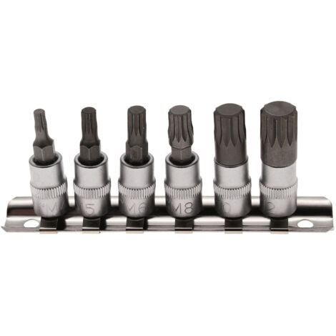 BIT MULTIDENTE XZN BGS TECHNIC SQUARE 1/4 BGS M4-M5-M6-M8-M10-M12