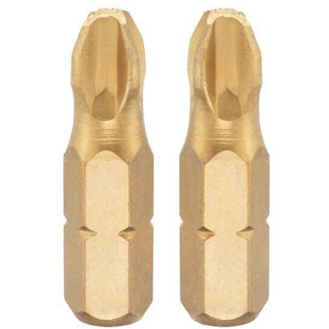 Bit Philips 3 Titan-Nitrid 2 Stück Bits