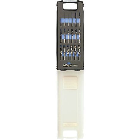 Bit-Satz Spiralbohrer HSS1-10mm 19-teilig