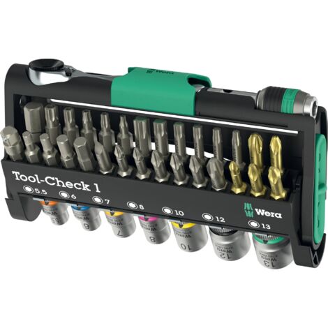 Bit-Satz Tool-Check 38-teilig Wera