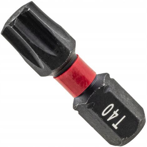 Bit Schlagstück Schrauberbits magnetisch Torx Kreuzbit TX40 25 mm