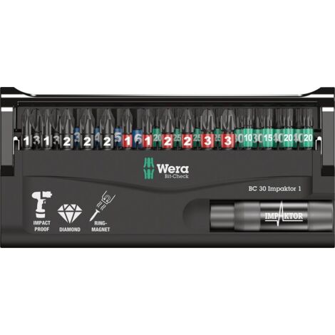 Bitsortiment Bit-Check WERA