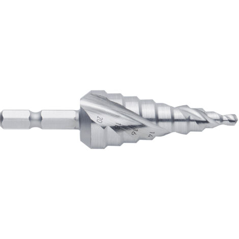 Bit Stufenbohrer Universal HSS 4-12mm