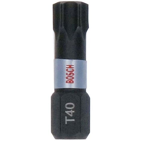 BIT, WELLE, SPITZE T40 25MM IMP 25PCS - B 2607002808