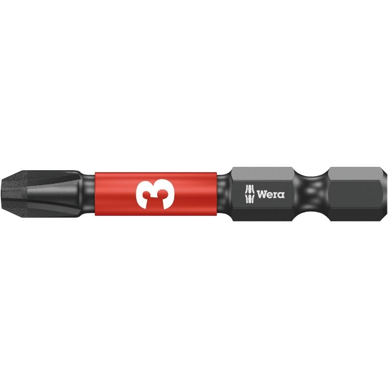 Image of Wera 851/4 imp dc Impaktor Bits, ph 3 x 50 mm