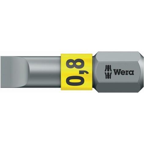 Bit WERA Schlitz 0,8x5,5x25mm BiTorsion