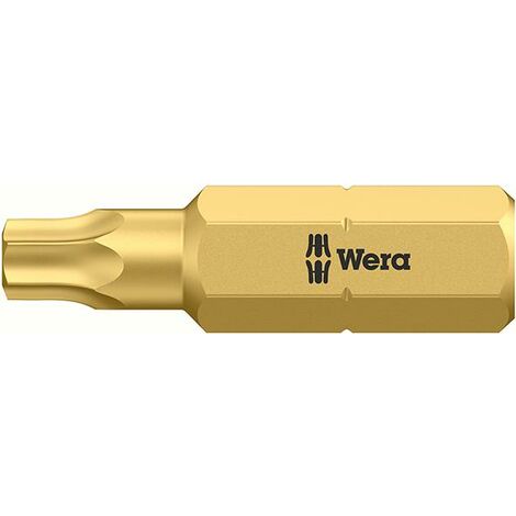 Bit zähhart 1/4" DIN 3126 C6,3 T25x25mm Haltefunktion Wera