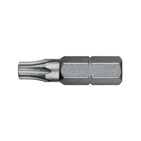 Bit zähhart 1/4" DIN 3126 C6,3 T7x25mm mit Bohrung FORMAT