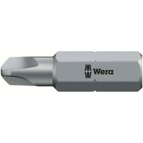 Bit zähhart 1/4 DIN 3126 C6,3 TRI-Wing 2x25mm Wera