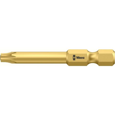Bit zähhart 1/4" DIN 3126 E6,3 T8x50mm Haltefunktion Wera